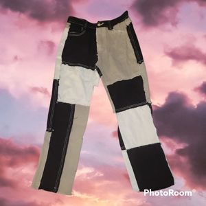 Shein Patchwork Jeans